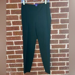 Ralph Lauren Purple Label Black Wool Trousers Size 8 96% Wool Made in USA